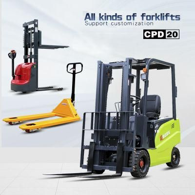 Forklift Electric 1.5 Ton 2 Ton Stacking Telescopic Handler Forklift for Narrow Warehouse Empilhadeira Eletrica