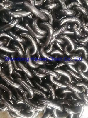 Top Quality Durable G80 5&times; 15/6&times; 18/7&times; 21 Black Painted Lifting Link Chain for Hoisting with Best Price