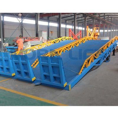 8ton 10ton Mobile Adjustable Loading Dock Container Load Ramp