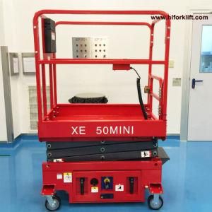 Good Quality Scissor Lift Hydraulic 8 Meters Upright Supplier with Ce ISO