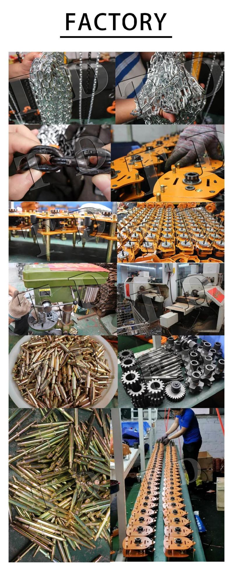 Manual Chain Block 3 Ton 3 Meters Chain Block Manufacturer