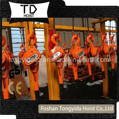 0.75ton-6ton Vital Brand Lifting Hoist Lever Block with G80 Load Chain
