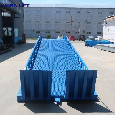 Hydraulic 15t Morn CE, ISO China Loading Dock Container Unloading Ramp OEM