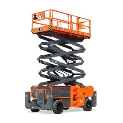 China Top 18m Electric Hydraulic Self-Propelled Outdoor Scissor Lift Aerial Platform Jcpt1823rt