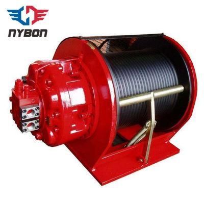 High Speed Pulling Hydraulic Winch for Excavator Pulling Wood