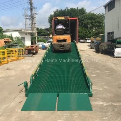 Ce-Approved 10ton/15ton/20ton Mobile Container Loading/Unloading Dock Yard Ramp