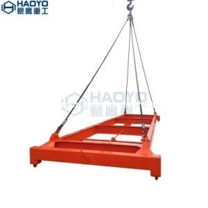 20 Feet 40 Feet Semi-Automatic Container Spreader Lifting Beam Frame