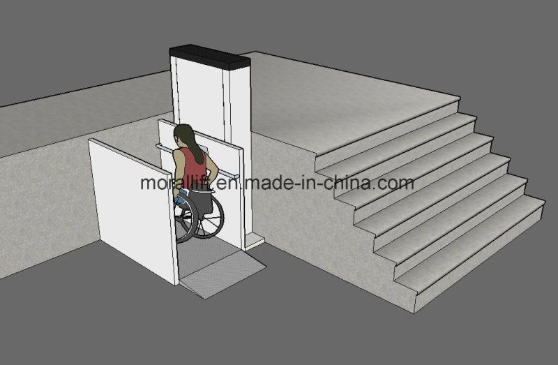 Villa Apartment Wheelchair Lift for Disabled People