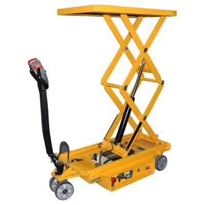 500kg Capacity Full Electric Self Propelled Double Scissor Lift Table (ESPS500)