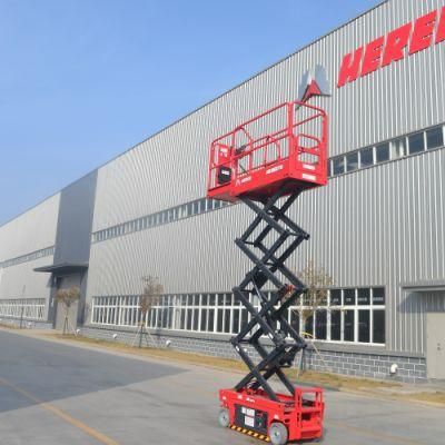 Access Hire Awp Ewps 4-15m Hydraulic Electric Scissor Manlift Elevated Working Platform Equipment for Rental Company