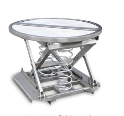 Portable 1000kg Workshop Use Spring Self Balancing Scissor Lift Table