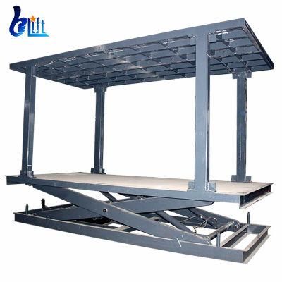 Customized Plant Use Low Cost Hydraulic Stationary Scissor Motor Lift
