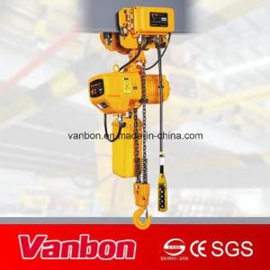 1 Ton Electric Chain Hoist with Trolley
