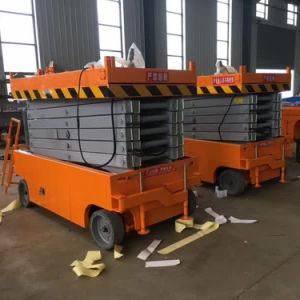 Hydraulic Electric 14meters Lifting Height Scissor Lift Aerial Lift Platform