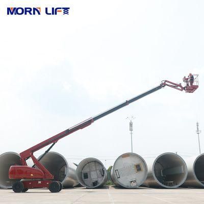 Hydraulic Aerial Work Platform Telescopic Boom Man Lift Cherry Picker