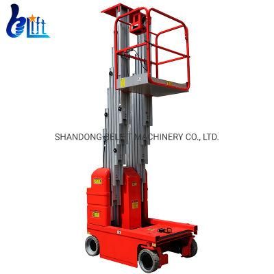 Hot Sale High End Dual Vertical Mast Self Propelled Lifts