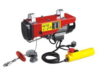 Hot Sale PA 400kg 800kg Mini Electric Hoist Wire Rope Hoist