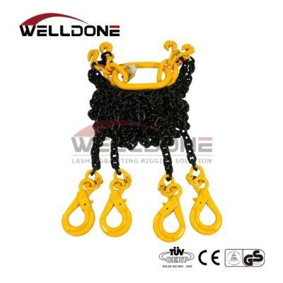 G80 Lifting Chain Four / 4 Legs Chain Sling
