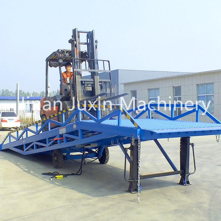 15t Dock Leveler for Logistics Truck Loading and Unloading