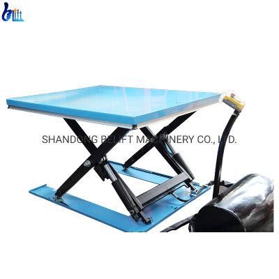 1000kg Scissor Lift Hydraulic Low Profile Scissor Lift Lift Manufacturer