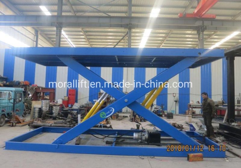 3000kg Capacity Stationary Hydraulic Scissor Mini Lift