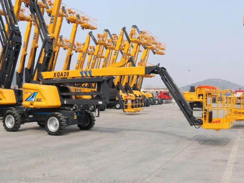 China Xga16 Cheap 16m Small Hydraulic Articulated Boom Lift