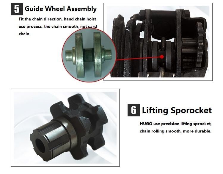 High Quality Hsz Lift Manual Chain Hoists Lifts for Sale