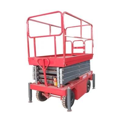 Self Propelled Trailer Scissor Platform Lift Battery for Sale