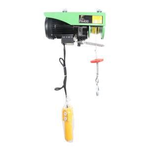 Single Phase Power 800kg Electric Mini Electric Hoist Winch 220V