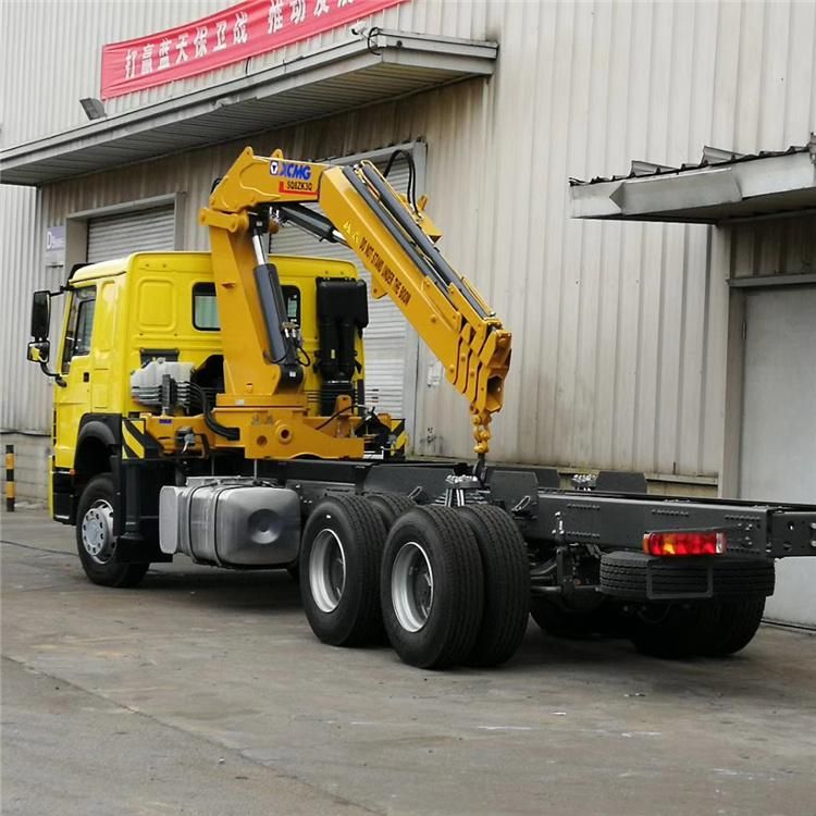 XCMG Official Newest 5 Ton Folding-Arm Truck Mounted Crane