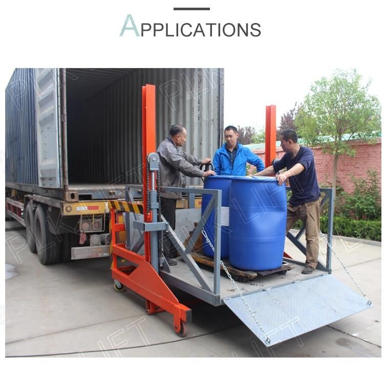 2000kg Hydraulic Mobile Container Loading Dock Lift