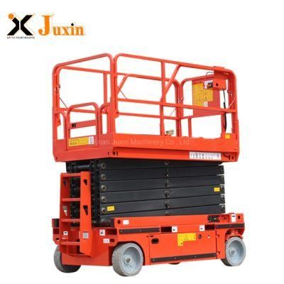 Load Capacity 230kg 450kg Hydraulic Electric Aerial Platform Genie Scissor Lift for Hire