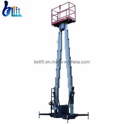 14m 250kg Hydraulic Aluminum Man Working Platform Electric Lift Platform