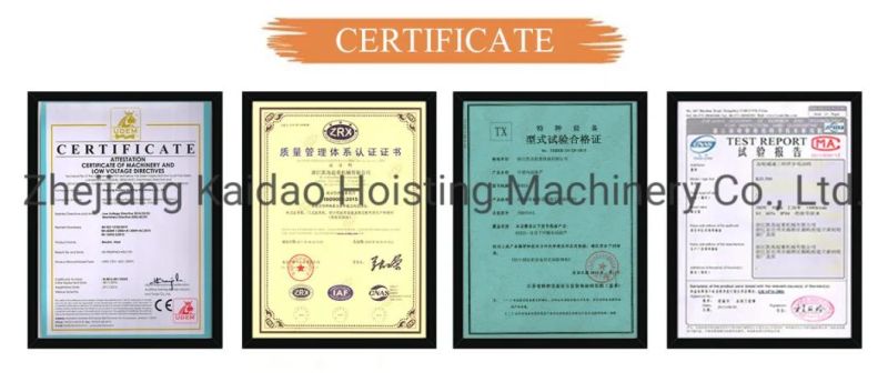 Crane Industrial Machinery Material Construction Wire Rope Electric Hoist