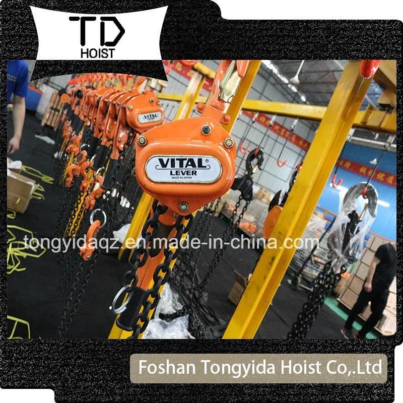 High Quality Vt Type Lever Hoist Lever Block 0.75ton to 9ton