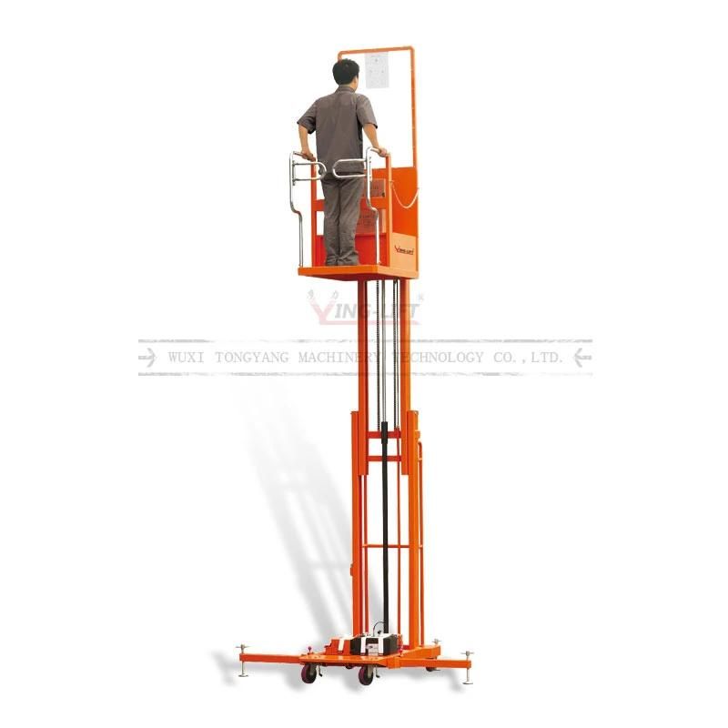 Aerial Lift Platform for Pick up Materials Electric Drivable Order Picker