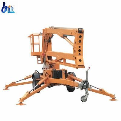Towable Boom Lift Hydraulic Spider Lift CE ISO
