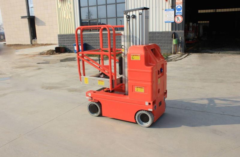 Indoor Outdoor Aerial Work DC Power Hydraulic Lifting Machine with CE Approval