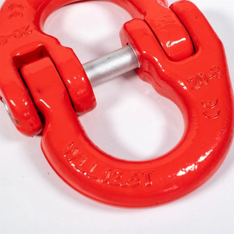 1.12t-43.5t G80 Butterfly Clasp Shackles Lifting Alloy Steel Butterfly Buckle