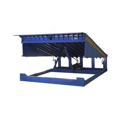 Automatic Adjustable Stationary Fixed Hydraulic Loading Truck Container Hinged Lip Pit Dock Leveler for Warehouse Loading Bay
