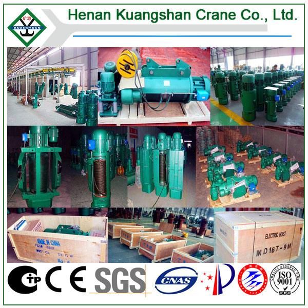 Monorail Wire Rope Electric Hoist Monorail Crane