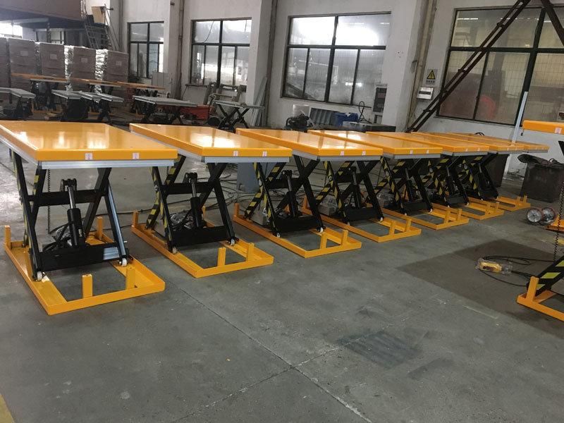 Scissor Electric Lift Table 1 Ton Lift Tables for Sale