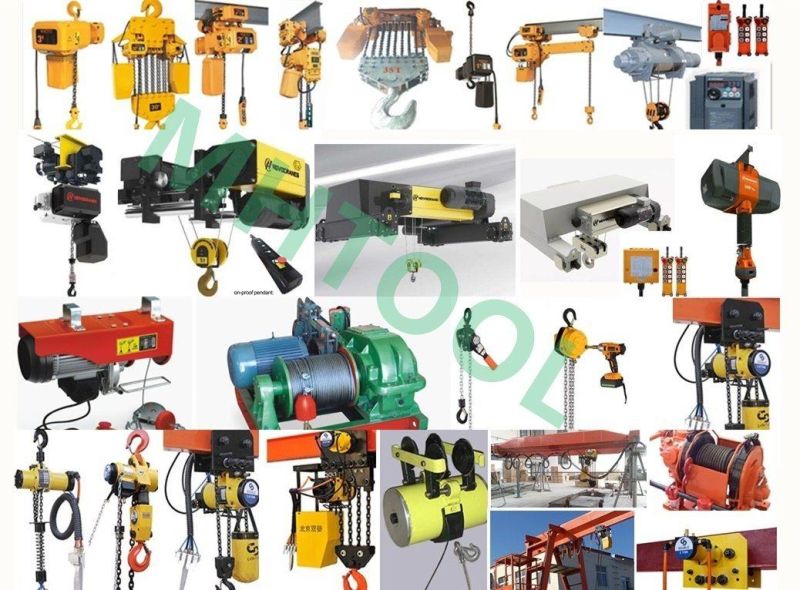 Wkto 5t Explosion-Proof / Anti-Explosive Electric Chain Hoist with Motorized Trolley for Single Rail Crane by Ce Certificate