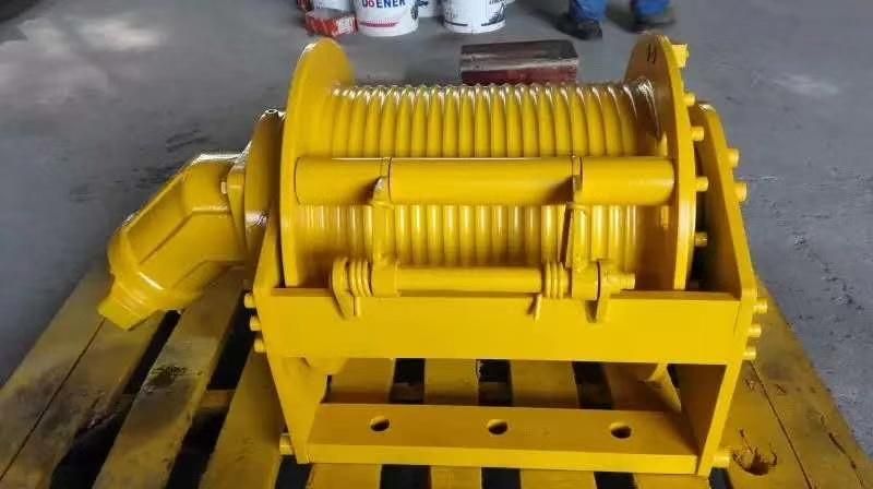 15 Ton Hydraulic Winch with Hydraulic Braking System