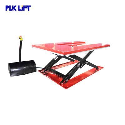 China Factory E Shape Scissor Lift Table Pallet Elevator