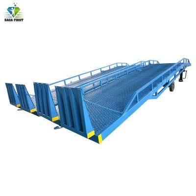 8ton 10ton Mobile Hydraulic Electric Container Load Bridge Dock Ramp Leveler