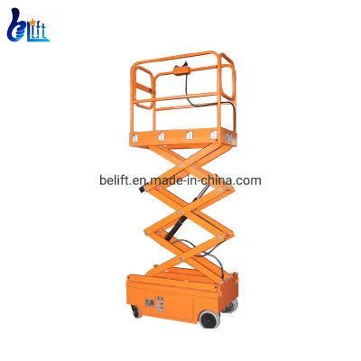 6m 300kg Small Indoor Aerial Manlift Work Electric Scissor Lift