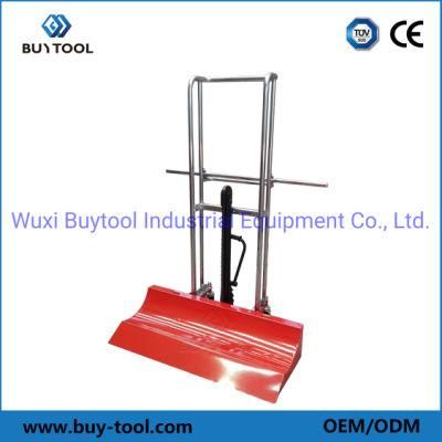 Rubber Roller Roll Lifter 400kg Paper Roll Stacker