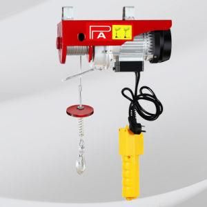 Mini Small Portable Wire Rope Electric Hoist 100kg 300kg