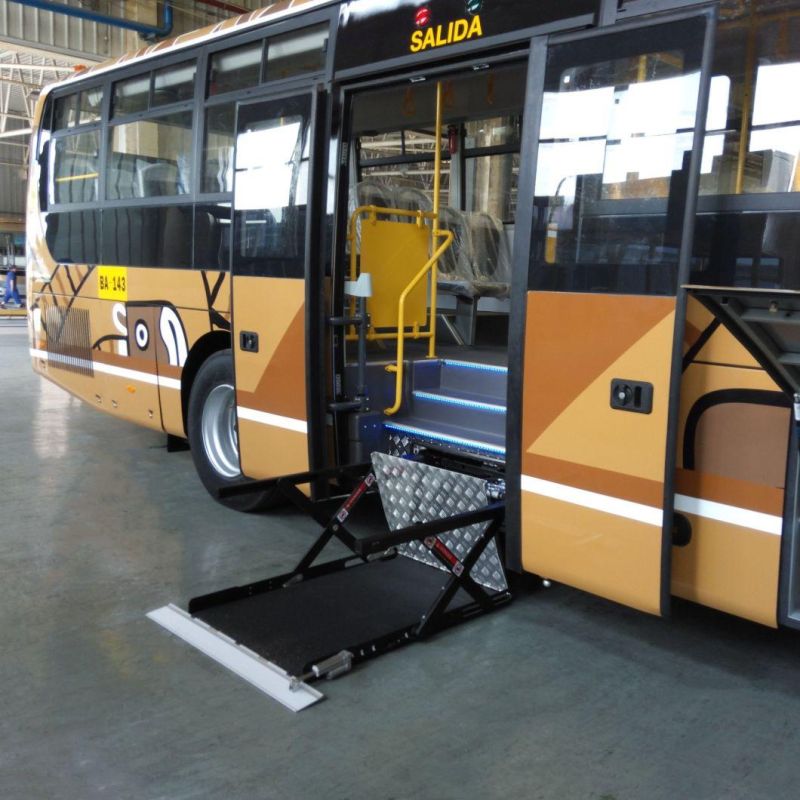 Electric & Hydraulic Scissor Wheelchair Lift Table for Bus (WL-UVL)